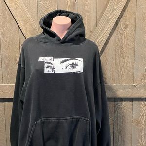 John Galt “I'll Meet You in New York”, Brandy Melville Hoodie. No drawstring. OS